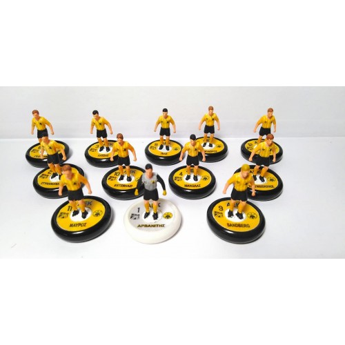 Subbuteo Andrew Table Soccer AEK Athens 1985-86 on WSB Professional Bases